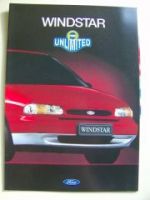 Ford Windstar Prospekt Juni 1996 NEU