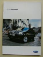 Ford Fusion Prospekt März 2005 NEU