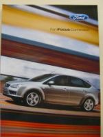Ford Focus Connection Prospekt März 2006 NEU