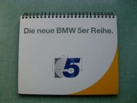 BMW Ringbuch Vorstellung 5er Reihe E39 1995 intern Verkäufer