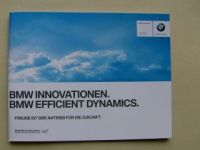 BMW Innovationen Efficient Dynamics Prospekt 2010 NEU