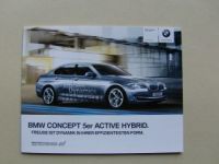 BMW Concept 5er Active Hybrid F10 Limousine NEU März 2010
