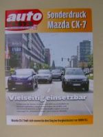 auto test Mazda CX-7 BMW X3 E83 Murano 3.5V6 Freelander i6 SE