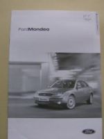 Ford Mondeo Preisliste Februar 2003 NEU