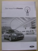 Ford Fiesta neues Modell Preisliste November 2002