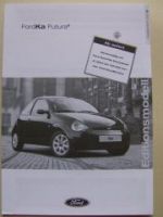 Ford Ka Futura2 Preisliste Juli 2001