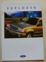 Ford Explorer Prospekt Januar 1999 NEU