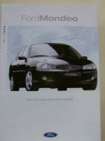 Ford Mondeo Sondermodelle Style Prospekt Juli 1999 NEU