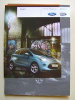 Ford Ka Prospekt September 2008 +Preisliste NEU