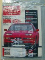 ams 6/1989 BMW 850i e31,Isuzu Gemini GTI,Dauertest Corolla