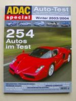 ADAC special Auto-Test Winter 2003/4X3, Enzo, Z4,300M usw.