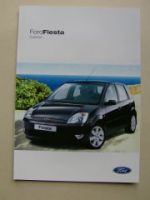 Ford Fiesta Zubehör Prospekt März 2002 NEU