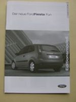 Ford Fiesta Fun Editionsmodell Oktober 2005