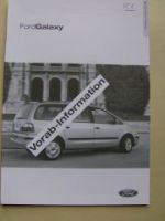 Ford Galaxy August 2003 NEU