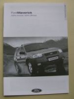 Ford Maverick Dezember 2001 NEU