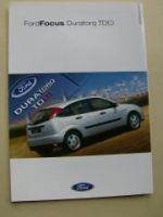 Ford Focus Duratorq TDCI Prospekt Mai 2001