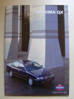 Nissan Maxima QX Prospekt Oktober 1996