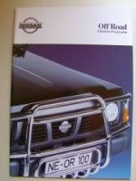 Nissan Off-Road Zubehör Programm Terrano Patrol 1991