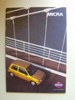Nissan Micra Prospekt +GX+Topic SLX Juni 1997