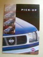 Nissan Pick-Up Prospekt Juli 1998 +Zubehör