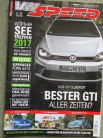 VW Speed 2/2017 Golf6,Audi RS4,T1,Corrado,Polo G40,Kübel,Jetta,Golf6,Golf7 GTI Clubsport,