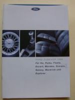 Ford Zubehör 1998 Ka,Puma,Fiesta,Escort,Mondeo,Scorpio