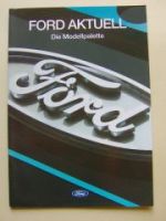 Ford Aktuell Fiesta, Escort, Mondeo, Scorpio, Probe, Cabrio 3/19
