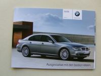 BMW Original Zubehör 7er Lmousine E65 E66 2009 NEU