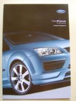 Ford Focus Tuning Programm Prospekt März 2005 NEU DA3 DB3
