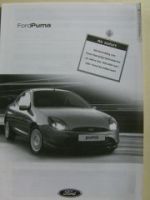 Ford Puma Preisliste Juni 2001