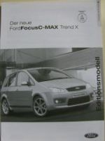 Ford Focus C-Max Trend X März 2004 NEU