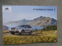 Subaru Forester Prospekt Typ SK Prospekt November 2018+Preisliste