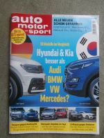 auto motor und sport 15/2019 Hyundai und Kia im Vergleich,Evoque vs. Kodiaq RS,Skoda Superb,GLC,Clio,Mercedes Benz L1113