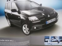 Mitsubishi Outlander 2.0 Invide Intense 2.4,2.0l Turbo Katalog Dezember 2004