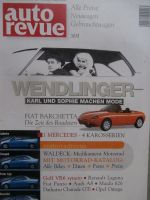 auto revue 3/1995 Fiat Barchetta,VW Golf3 VR6 syncro,Audi A8 4.2,Daihatsu Charade GTi,Mazda 626 1.8iSE,