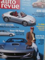 auto revue 9/1996 Keinath GT,Porsche Boxster,VW Passat Typ3B,Nissan Primera,Toyota Landcruiser,Dauertest Audi A4 1.9TDI
