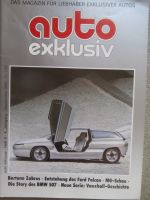 auto exklusiv 9/1986 Bertone Zabrus,Entstehung des Ford Falcon, die Story des BMW 507,Vauxhall Geschichte