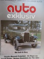 auto exklusiv 7/1986 die Ford A-Story, Daimler und Benz vom 170V zum 180,