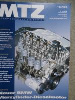 Motortechnische Zeitschrift 11/2001 BMW 4-zylinder Dieselmotor 110kw,