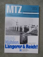 Motortechnische Zeitschrift 9/1988 Audi 100 2.0 Turbodieselmotor,Sulzer AT25-Dieselmotor,