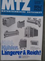 Motortechnische Zeitschrift 11/1989 Viertakt Dieselmotor Sulzer S20,BMW Motorprüfstände zur Simulation von Höhe und Klima
