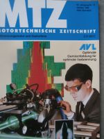 Motortechnische Zeitschrift 10/1989 BMW K1 Motorrad mit Vierventiltechnik,OPel 3,0l 4-Ventilmotor,