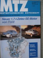 Motortechnische Zeitschrift 4/1997 Ford Zetec 1.7l SE-Motor im Puma,