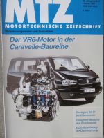 Motortechnische Zeitschrift 2/1997 VW T4 Caravelle VR6 Motor,
