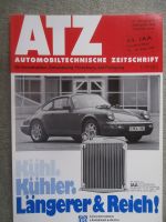 Automobil Technische Zeitschrift 9/1989 IRVW Futura,5-Gang Automatikgetriebe von Mercedes Benz,Ford Sierra 1.8L ICVH Motor