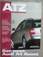 Automobil Technische Zeitschrift 10/2001 neu Audi A4 Avant (Typ 8e),Lexus SC430,