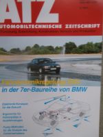 Automobil Technische Zeitschrift 3/1997 Fahrdynamikregelung DSC im BMW 7er E38