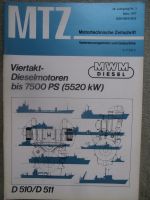 Motortechnische Zeitschrift 5/1978 Henschel BBC Diesellokomotiven mit Drehstromfahrmotoren,