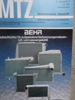 Motortechnische Zeitschrift 6/1984 MWM 3-Zylindermotoren mit Abgasturboaufladung,