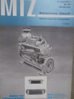 Motortechnische Zeitschrift 5/1982 Volvo 760, Mitsubishi Motoren,VW Golf und Audi 80 Turbodieselmotoren,Renault 30